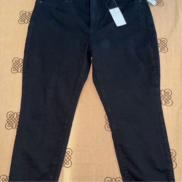 Old Navy NWT! Black Jack High-Waisted Secret-Smooth Pockets O.G. Straight Jeans - Picture 5 of 16